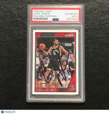 2016-17 NBA Hoops #115 Cory Joseph Signed Card AUTO PSA Slabbed Raptors