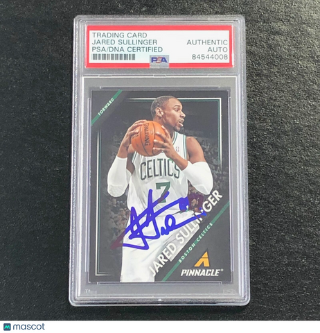 2013-14 Pinnacle Basketball #61 Jared Sullinger Signed Card AUTO PSA/DNA Slabbed
