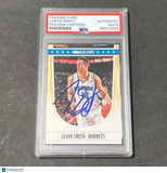 2012 Panini #155 Jason Smith Signed Card AUTO PSA Slabbed Hornets