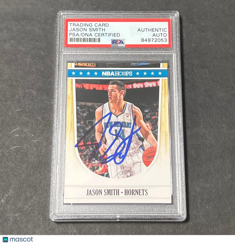 2012 Panini #155 Jason Smith Signed Card AUTO PSA Slabbed Hornets