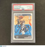 2014-15 NBA Hoops #133 Devin Harris Signed Card PSA Slabbed Mavericks