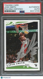 2005-06 Topps #13 Josh Smith signed Auto Card PSA/DNA Slabbed Hawks