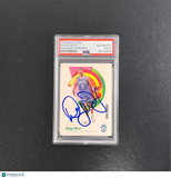 1991 Skybox #176 Doug West Signed Card AUTO PSA Slabbed Minnesota Timberwolves