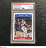 2017-18 NBA Hoops #3 Dario Saric Signed Card AUTO PSA Slabbed 76ers