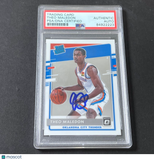 2020-21 Panini Donruss #184 Theo Maledon Signed Card AUTO PSA Slabbed RC
