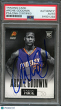 2013-14 Panini HRX #3 Archie Goodwin Signed Card AUTO PSA Slabbed RC Suns