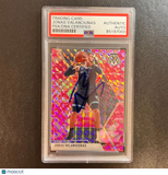 2019-20 Panini Mosaic #86 Jonas Valanciunas Signed Card AUTO PSA Slabbed Grizzli