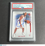 2008-09 Upper Deck SP #6 Chris Wilcox Signed Card AUTO PSA Slabbed Thunder