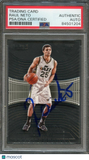 2015-16 Panini Clear Vision #89A Raul Neto Signed Card AUTO PSA Slabbed Jazz