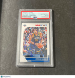 2019-20 Panini Hoops #190 Derrick Favors Signed Card AUTO PSA Slabbed Pelicans