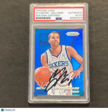 2013-14 Panini Prizm #118 Michael Carter-Williams Signed Card AUTO PSA Slabbed 7