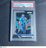 2018-19 Prizm #290 Wesley Matthews Signed Card AUTO PSA Slabbed Mavericks
