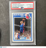 2002-03 Fleer Tradition #37 Corliss Williamson Signed Card AUTO PSA Slabbed Pist