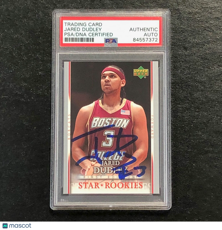 2007-08 Upper Deck First Edition #222 Jared Dudley Signed Card AUTO PSA Slabbed