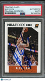 2015-16 NBA Hoops #75 Alex Len Signed Card AUTO PSA Slabbed Suns