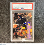1995 Skybox #182 Del Harris Signed Card AUTO PSA Slabbed Lakers