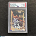 1995 Skybox #101 Brian Grant Signed Card AUTO PSA Slabbed Kings