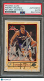 2004-05 Fleer Sweet Sigs #29 Andrei Kirilenko Signed Card AUTO PSA Slabbed