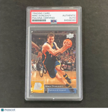 2009-10 Upper Deck #69 Mike Dunleavy Signed Card AUTO PSA/DNA Slabbed Pacers