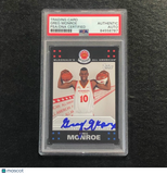 2008 Topps McDonald's All American #GM Greg Monroe Signed Card AUTO PSA Slabbed