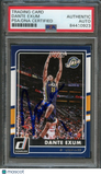 2015-16 Donruss Basketball #191 Dante Exum Signed Card AUTO PSA Slabbed Jazz