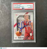 2015-16 NBA Hoops Faces of the Future #8 Sam Dekker Signed Card AUTO PSA Slabbed