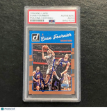 2016-17 Donruss #70 Evan Fournier Signed Card AUTO PSA Slabbed Magic