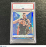 2013-14 Panini Spectra #5 Jonas Valanciunas Signed Card AUTO PSA Slabbed Toronto