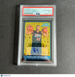 2006-07 Bowman Chrome #161 Rodney Carney Signed Card AUTO PSA Slabbed RC 76ers