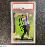 2004 Upper Deck #115 Hunter Mahan signed card AUTO PSA/DNA Autographed GOLF