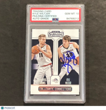 2016-17 Panini Contenders #16 Kyle Wiltjer Signed Card AUTO 10 PSA Slabbed Gonza