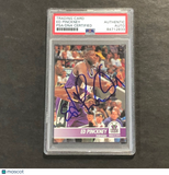 1994-95 NBA Hoops #348 Ed Pinckney Signed Card PSA Slabbed Bucks