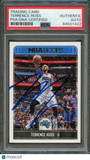 2017-18 NBA Hoops #121 Terrence Ross Signed Card AUTO PSA Slabbed Magic