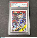 1988 Topps #259 Ron Kittle Signed Card PSA Slabbed Auto Yankees