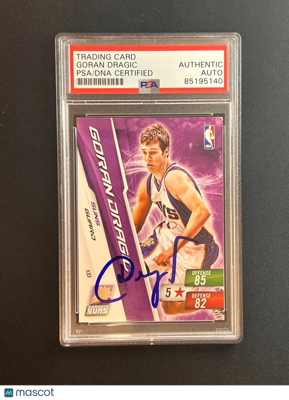 2011 Panini Adrenalyn Goran Dragic Signed Card AUTO PSA Slabbed Suns
