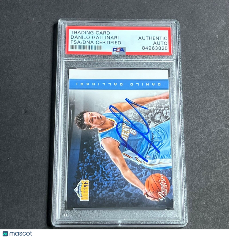2012-13 Panini Prestige #48 Danilo Gallinari Signed AUTO PSA Slabbed Nuggets