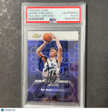 2002-03 Topps Finest #6 Andrei Kirilenko Signed Card AUTO PSA Slabbed Jazz