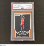 2007-08 BOWMAN CHROME #139 Jared Dudley Signed Card AUTO 347/399 PSA Slabbed Bob