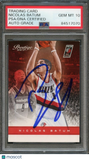 2012-13 Panini Prestige #11 Nicolas Batum Signed Card AUTO 10 PSA Slabbed Blazer