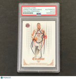 2014-15 Panini Excalibur #14 Jonas Valanciunas Signed Card AUTO PSA Slabbed Toro