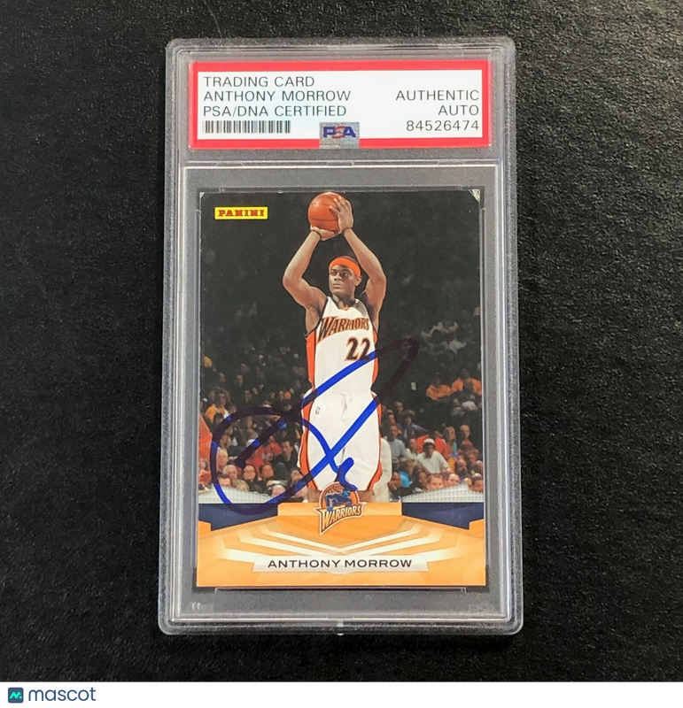 2009-10 Panini Basketball #247 ANTHONY MORROW Signed Card AUTO PSA/DNA Slabbed W