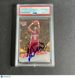 2007-08 NBA Fleer Ultra #221 Jermareo Davidson Signed Card AUTO PSA/DNA Slabbed