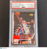 2007-08 Upper Deck First Edition #148 Raymond Felton Signed Card AUTO PSA/DNA Sl