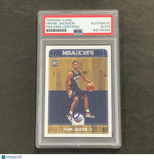 2017-18 NBA Hoops #281 Frank Jackson Signed Card AUTO PSA Slabbed RC Pelicans