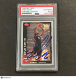 2008-09 NBA Fleer #53 Josh Smith signed Auto Card PSA/DNA Slabbed Hawks