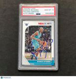 2019-20 Panini NBA Hoop #23 Bismack Biyombo Signed Card AUTO PSA Slabbed Hornets