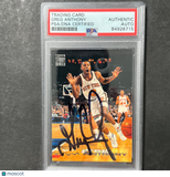 1993-94 Topps Stadium Club #34 Greg Anthony Signed Card AUTO PSA/DNA Slabbed Kni