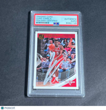 2018-19 Panini Donruss #62 Clint Capela Signed Card AUTO PSA/DNA Slabbed Rockets