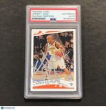 2005 Topps #242 Jarrett Jack Signed Card AUTO PSA Slabbed RC Trail Blazers