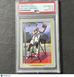2006-07 Topps Turkey Red #128 Trenton Hassell Signed Card AUTO PSA Slabbed Minne